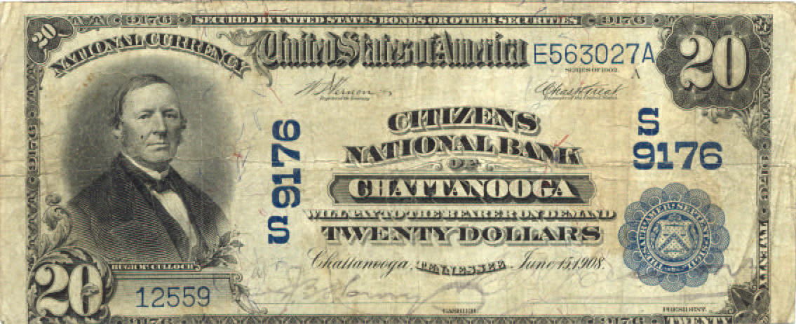$20 Citizens NB Ch9176 1902 DB